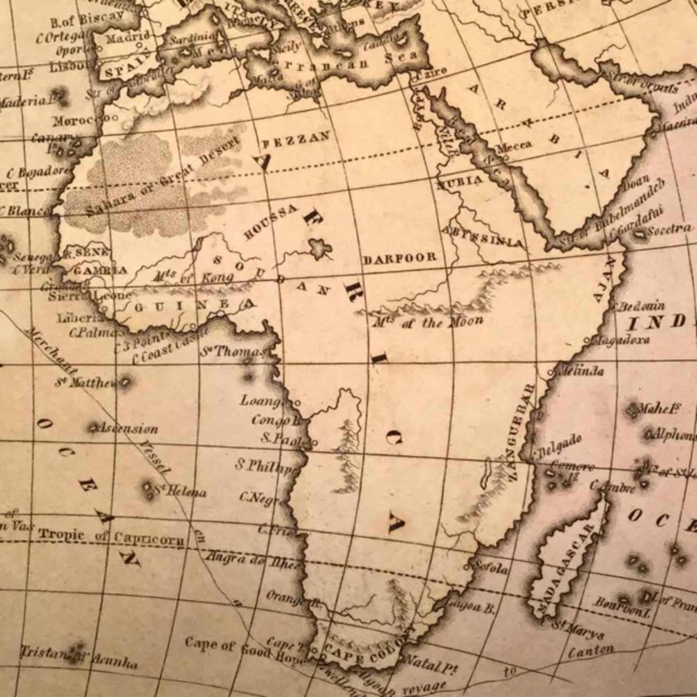 Antique Hand Colored 1830 Map- Atlantic Coastlines - Picture 3 of 10